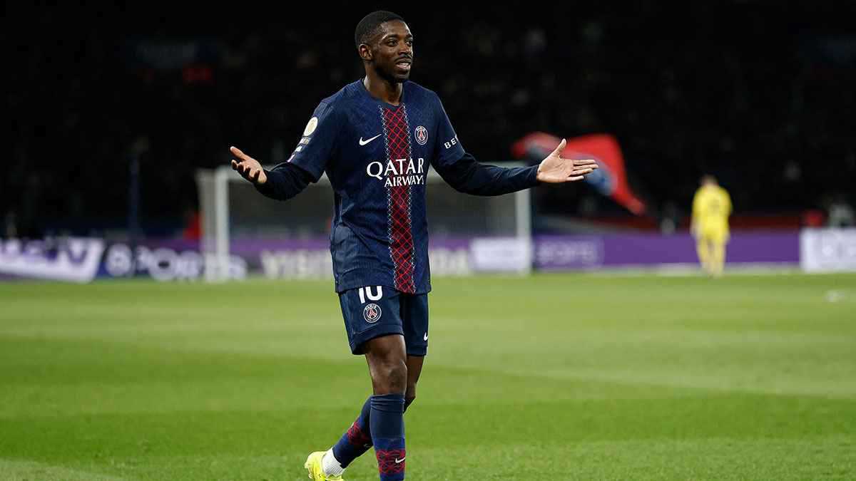 بقاؤه ليس مضمونًا.. أندية الدوري السعودي تتابع أزمة ديمبيلي مع سان جيرمان 