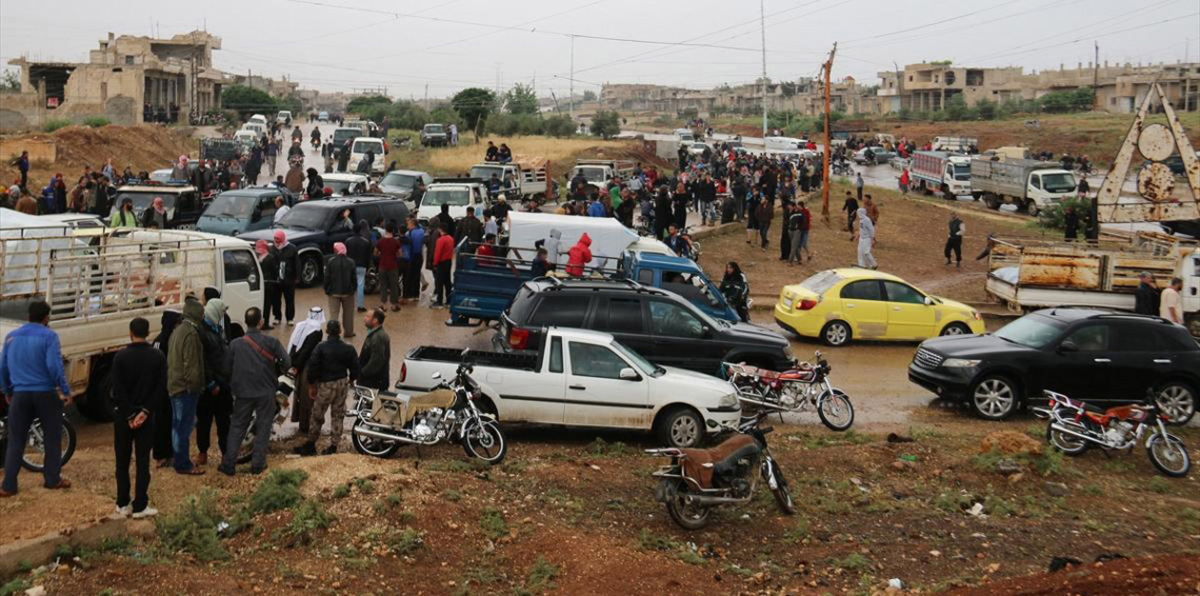 سوريا.. وصول القافلة الخامسة من مهجري حمص إلى حلب وإدلب‎