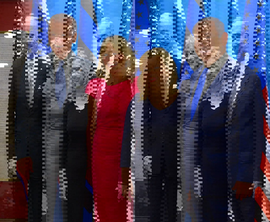 سارة نتنياهو لجيل بايدن: رهينة لدى حماس أنجبت طفلا في غزة

