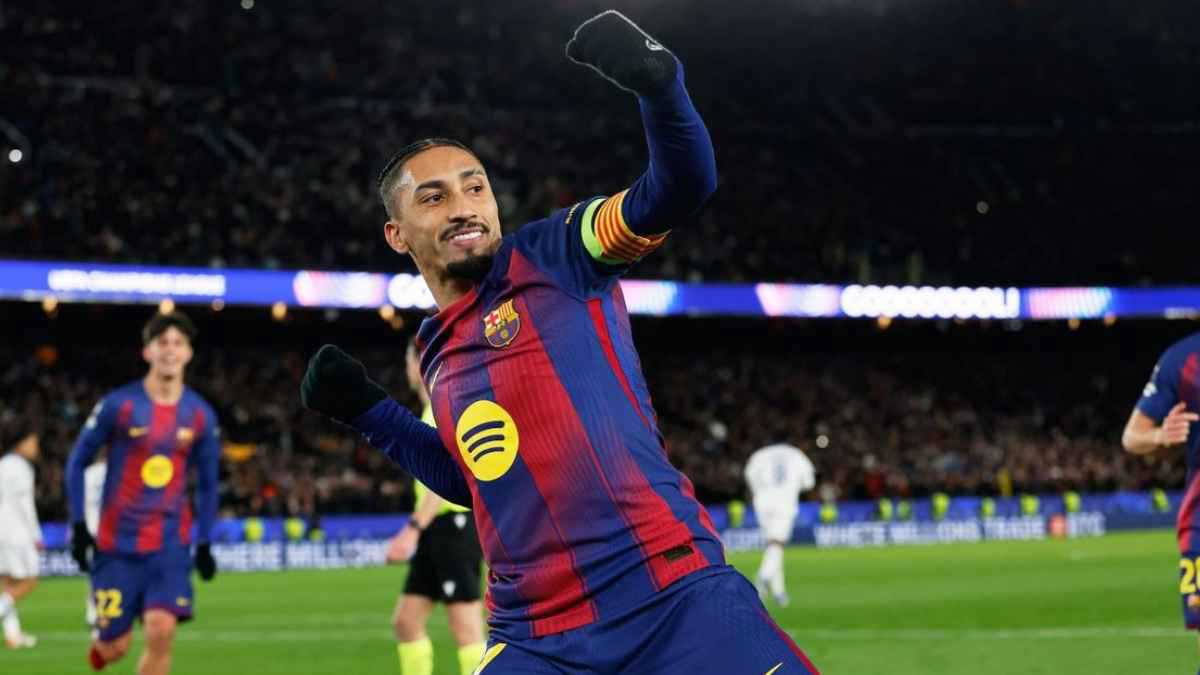 مانشستر يونايتد يغري برشلونة برقم خرافي لخطف رافينيا 