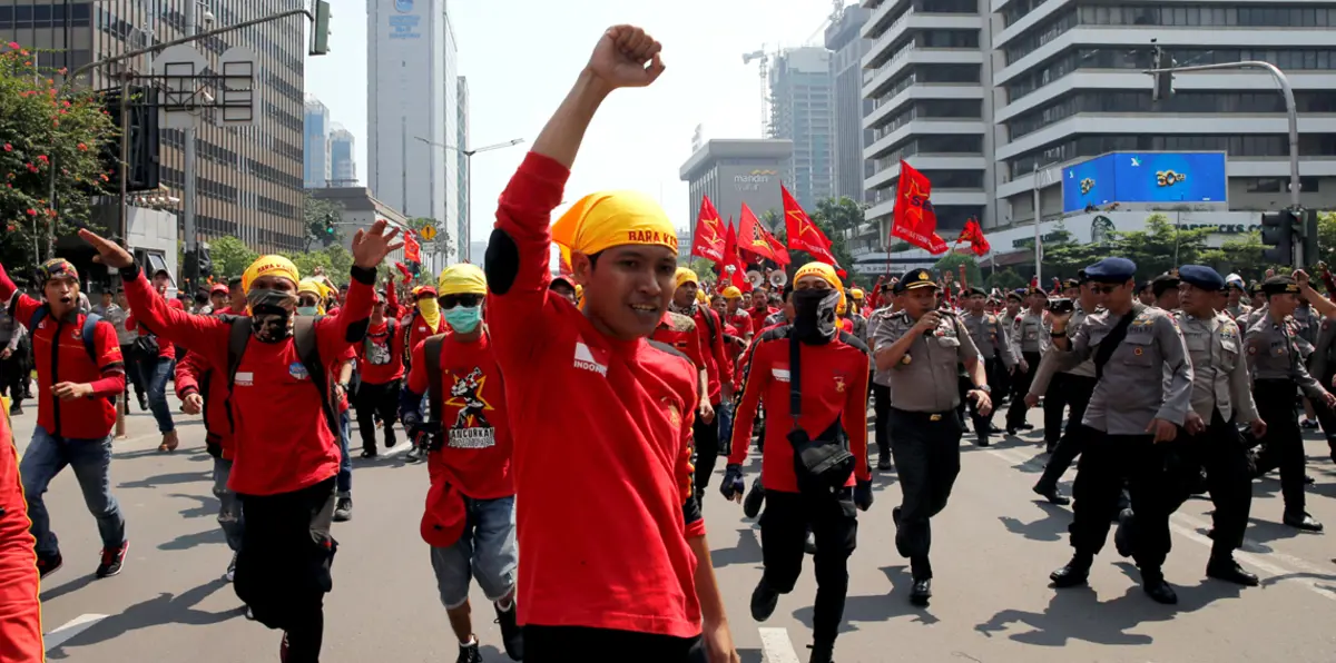 احتجاجات عمالية في الفلبين ضد الرئيس دوتيرتي