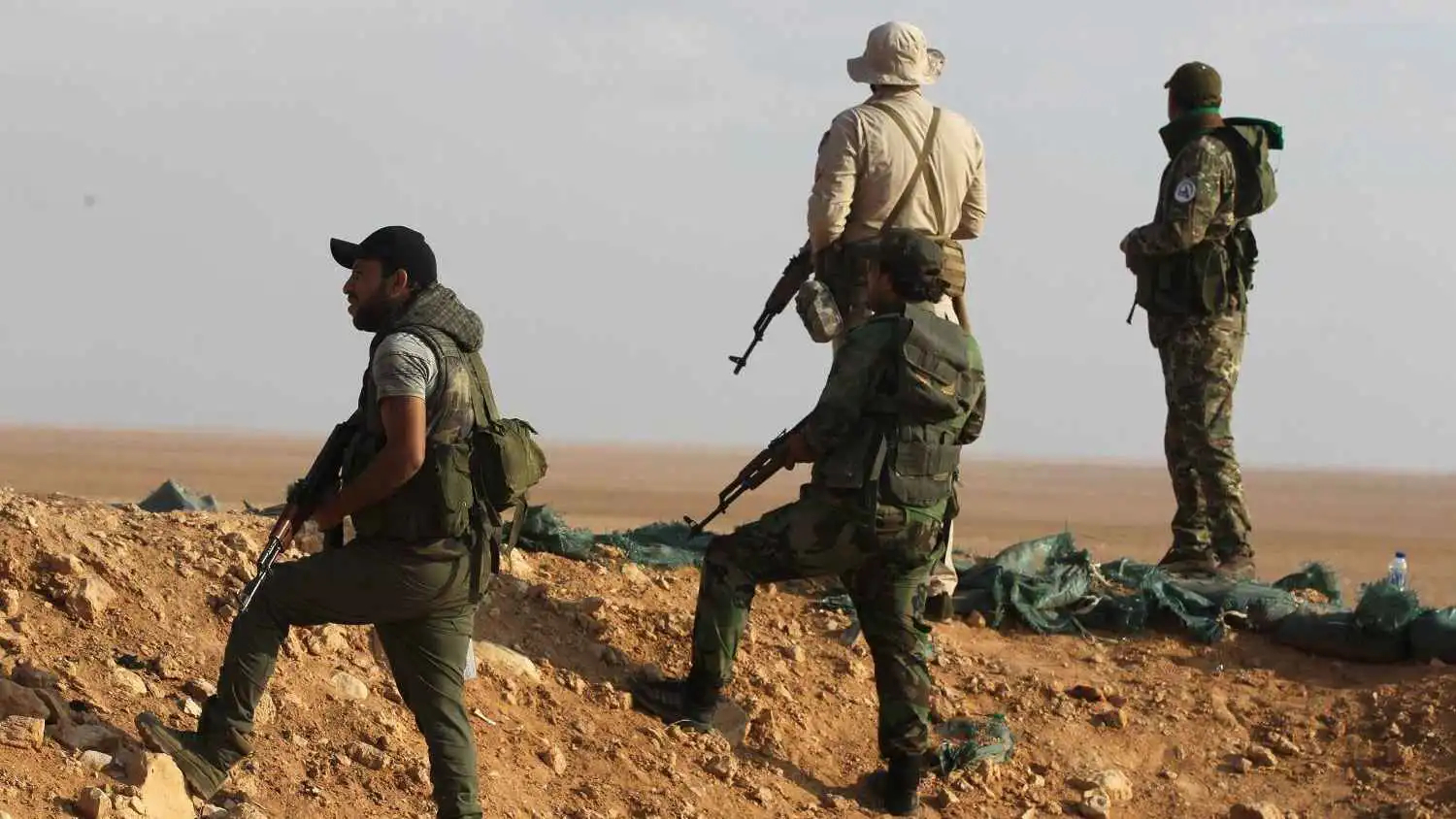 غارة جوية تستهدف مواقع للحشد الشعبي في الموصل (فيديو)