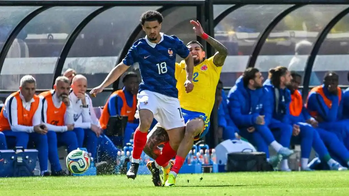 منتخب فرنسا يضرب كولومبيا بثلاثية ودياً (فيديو)