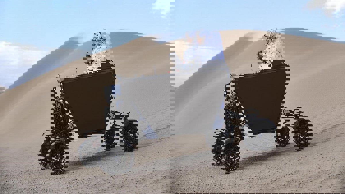 الكشف عن مركبة جوالة لنقل الأشخاص والبضائع عبر القمر والمريخ