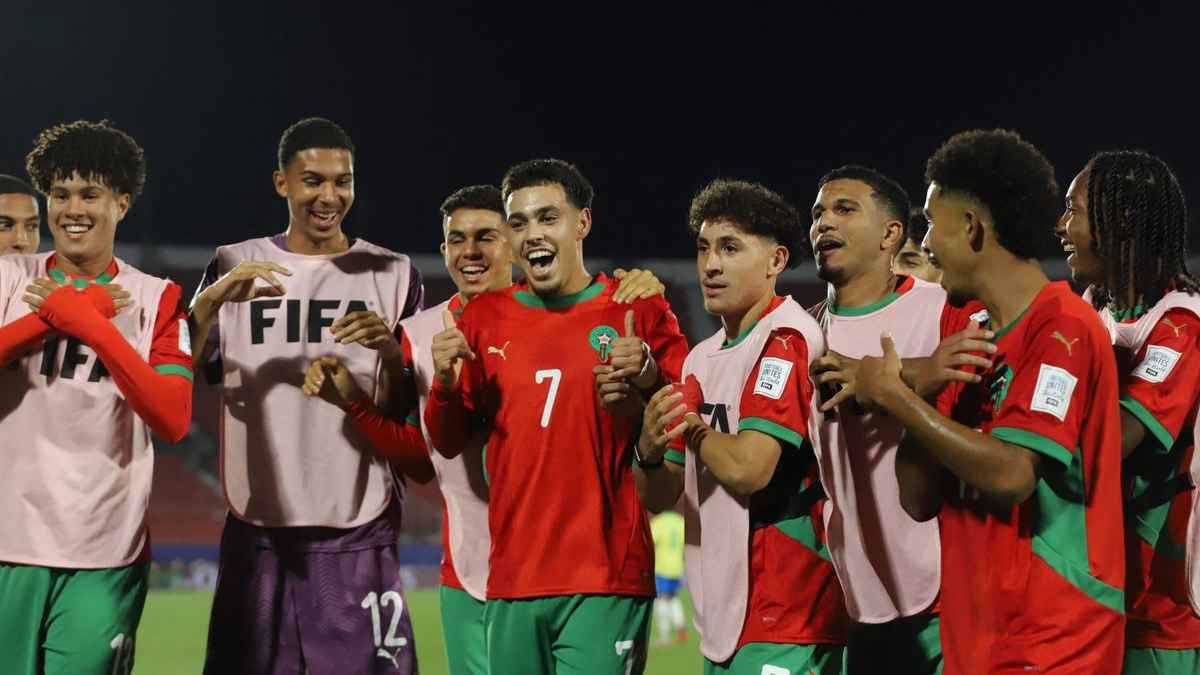ترتيب مجموعة منتخب المغرب بعد الفوز على البرازيل في مونديال الشباب