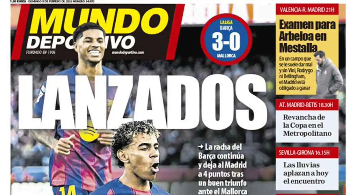 عناوين الصحف الرياضية: برشلونة لا يتوقف وآرسنال لا يقهر واختبار أربيلوا (صور)