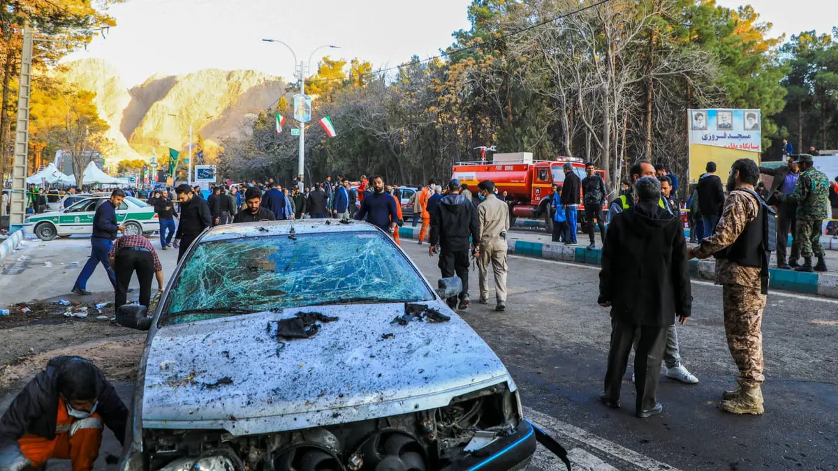 إيران تتهم 35 شخصًا بتفجيرات كرمان