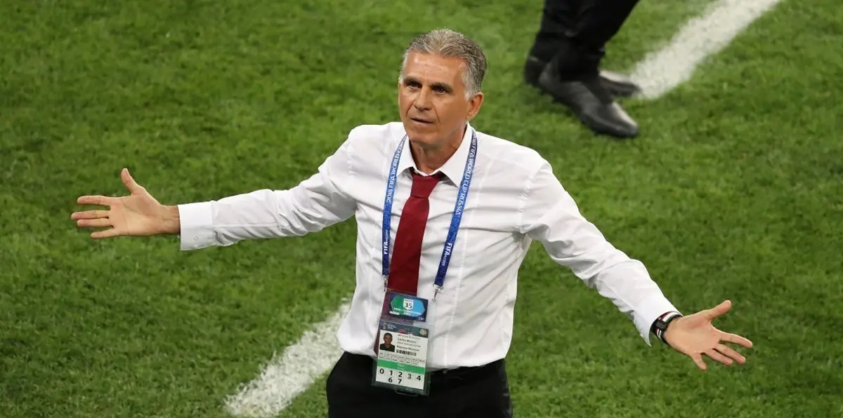 كارلوس كيروش ينفي مزاعم رئيس الاتحاد الإيراني بشأن تجديد عقده