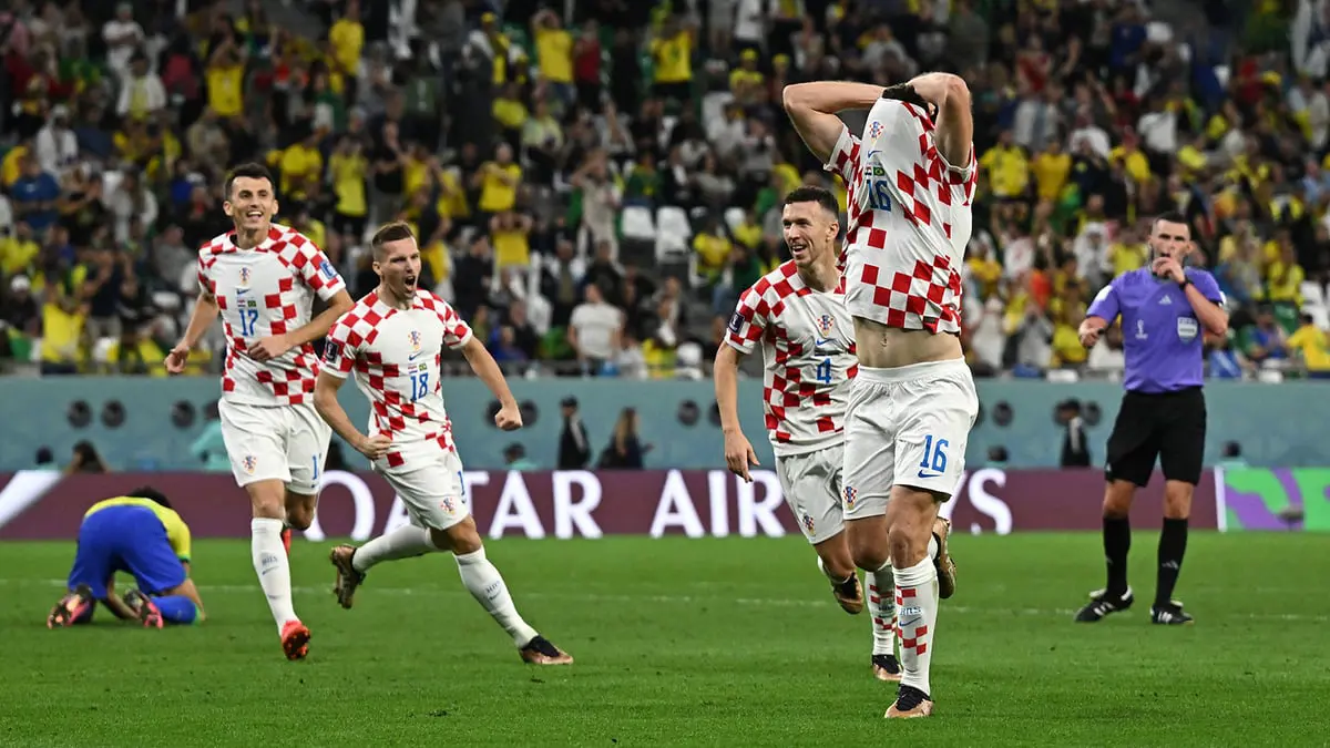 كرواتيا تُطيح بالبرازيل وتتأهل إلى نصف نهائي كأس العالم
