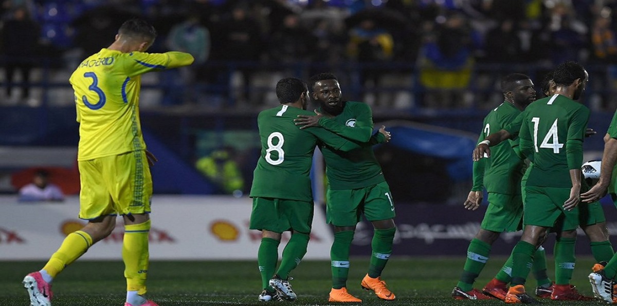 فهد المولد ينقذ المنتخب السعودي ويهديه التعادل أمام أوكرانيا (فيديو)