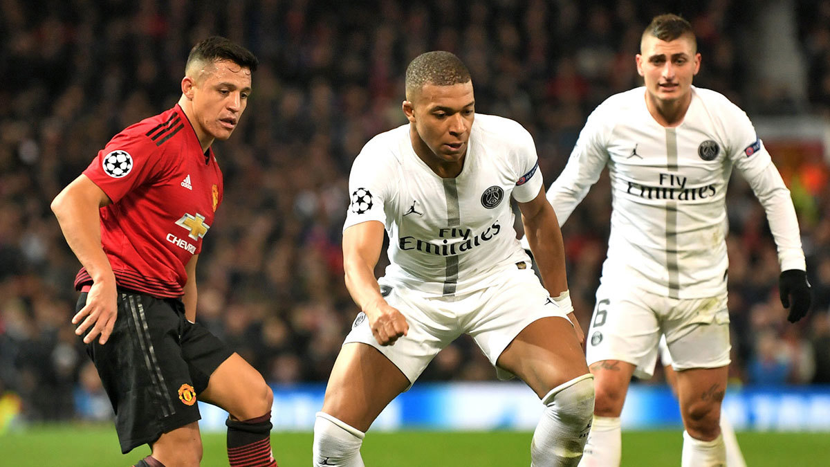 موعد مباراة باريس سان جيرمان ومانشستر يونايتد اليوم في دوري أبطال أوروبا