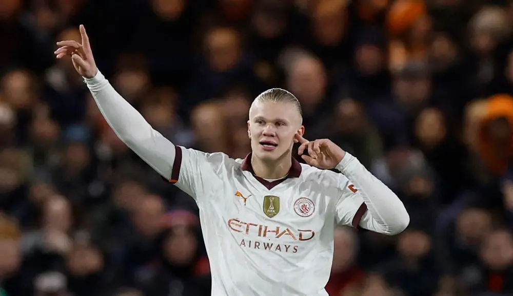  بينهم ميسي ورونالدو.. 10 نجوم سبقوا هالاند إلى "الخماسيات"