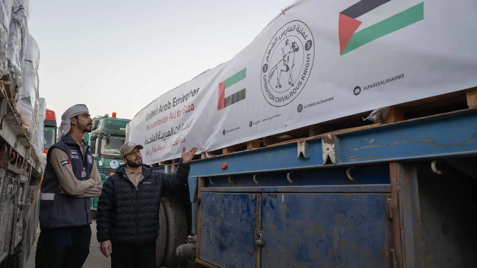 "الفارس الشهم 3".. مساعدات إماراتية متواصلة إلى غزة في رمضان