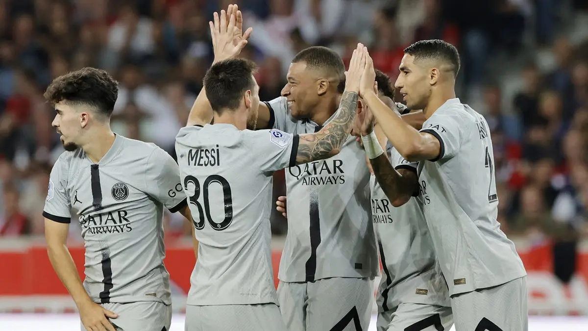 باريس سان جيرمان يدك شباك ليل بـ7 أهداف ويتربع على قمة الدوري الفرنسي