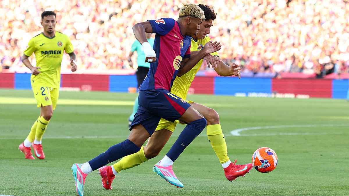 ملخص وأهداف ونتيجة مباراة برشلونة ضد فياريال في الدوري الإسباني