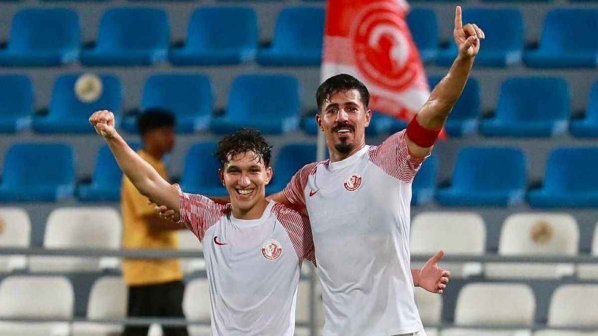 هاتريك بغداد بونجاح في شباك العربي يرتقي به لصدارة هدافي الدوري القطري (فيديو)