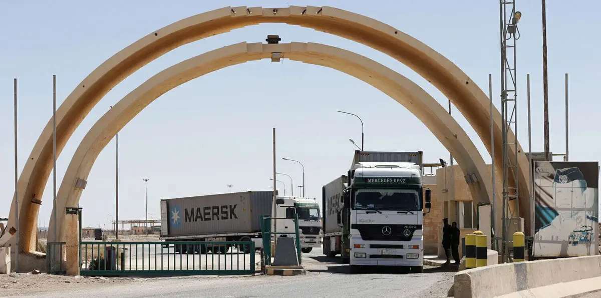 عقبات تكبح التصدير عبر معبر "طريبيل" البري بين الأردن والعراق