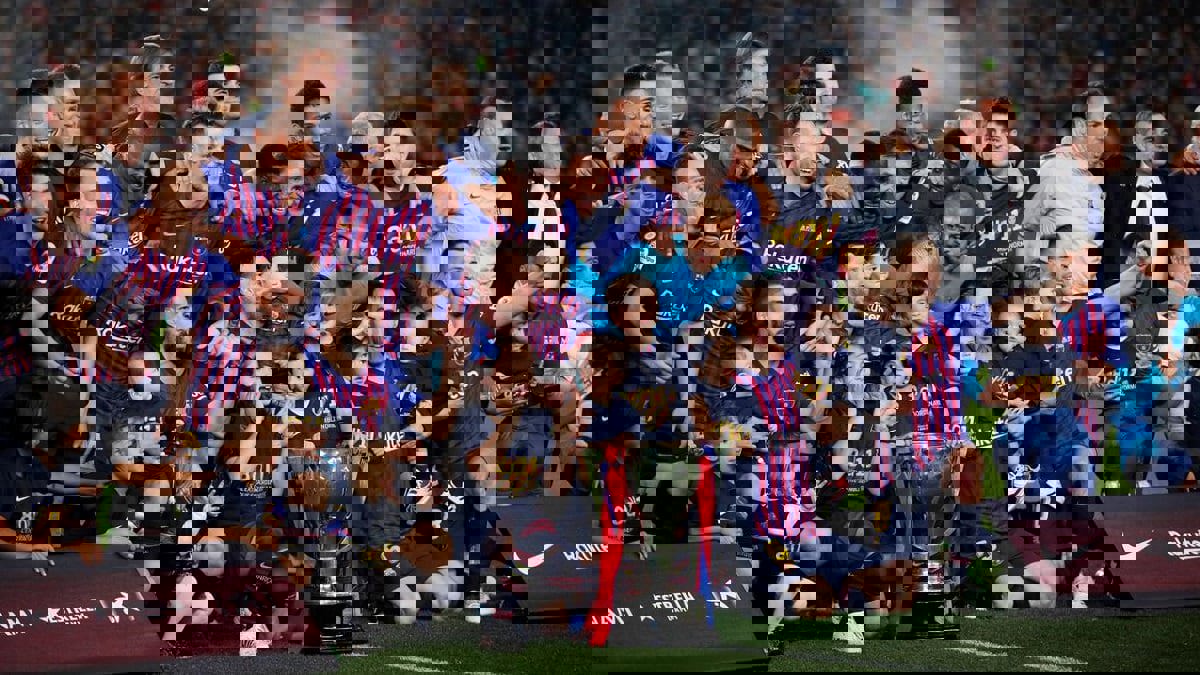 شركة  إحصائيات تتوقع تتويج نادي برشلونة بلقب الدوري الإسباني