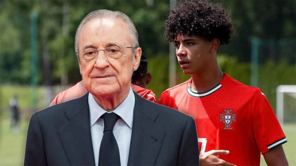 بيريز بنفسه.. أول تحرك من ريال مدريد لخطف نجل كريستيانو رونالدو