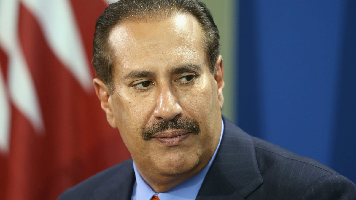 حمد بن جاسم يدعو الرئيس الفلسطيني للتخلي عن منصبه