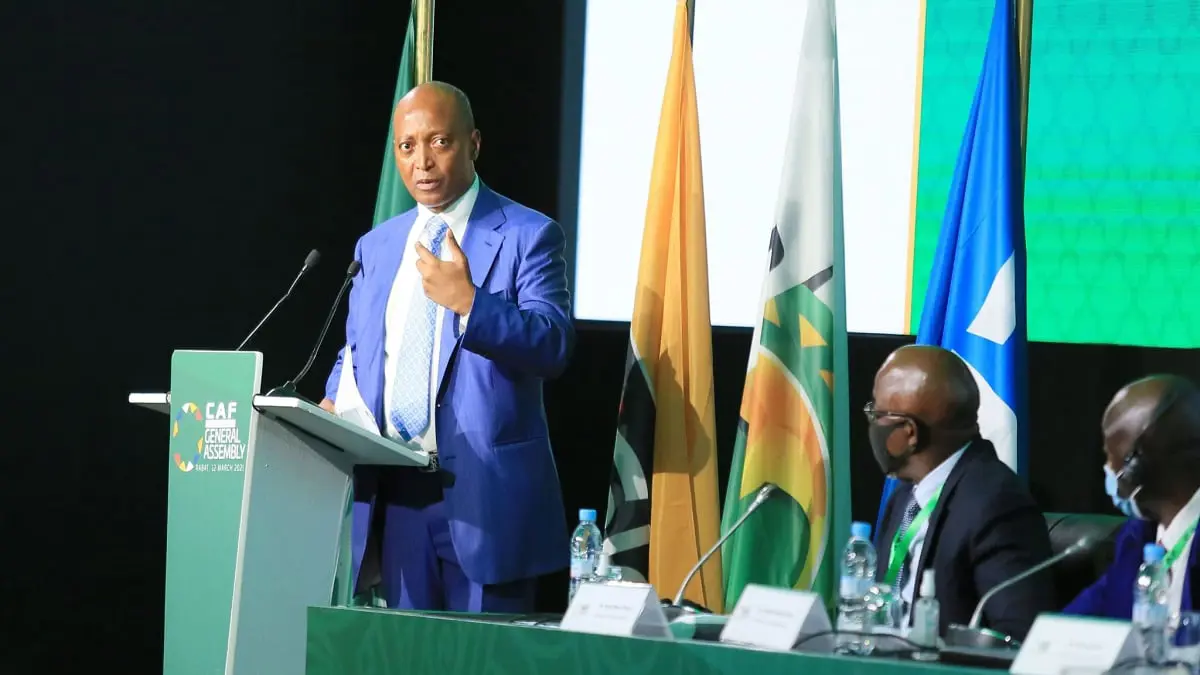 رئيس كاف يؤكد استمرار إقامة أمم أفريقيا كل عامين