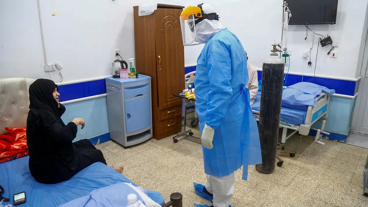 العراق يسجل رقما قياسيا بعدد إصابات كورونا والمستشفيات على وشك الانهيار