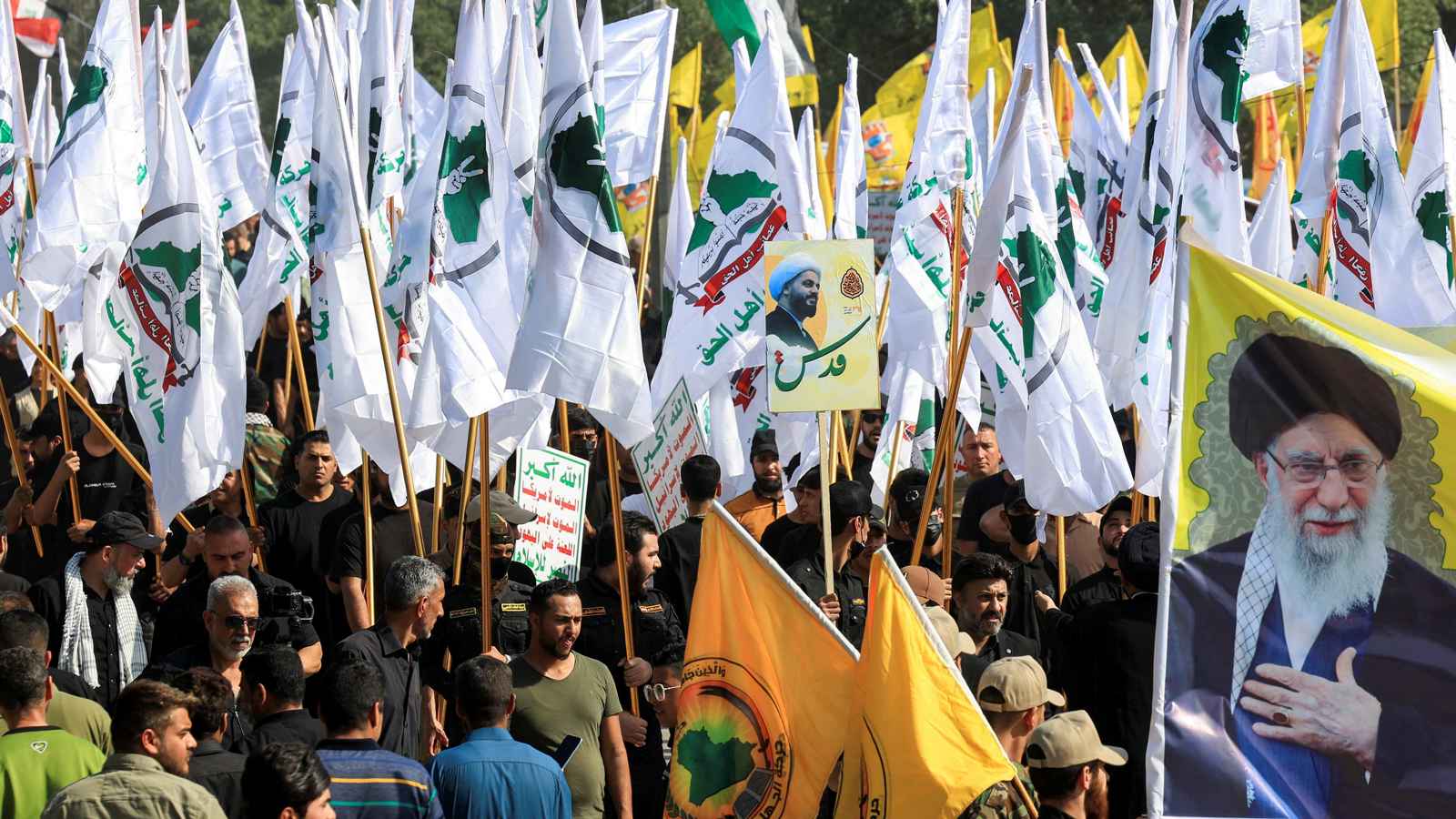 تجمع لميليشيات عراقية في بغداد