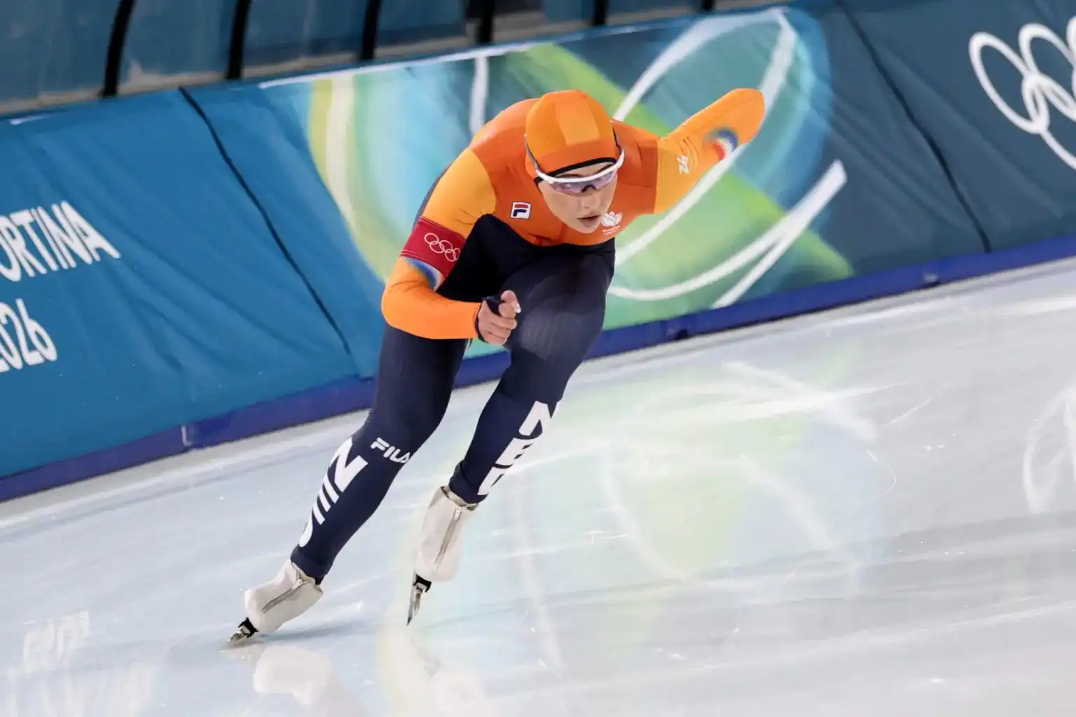 يوتا ليردام بطلة التزلج السريع