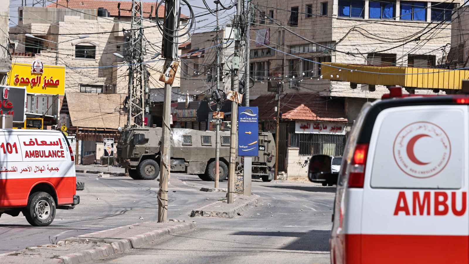 الجيش الإسرائيلي يقتحم وسط نابلس في الضفة الغربية