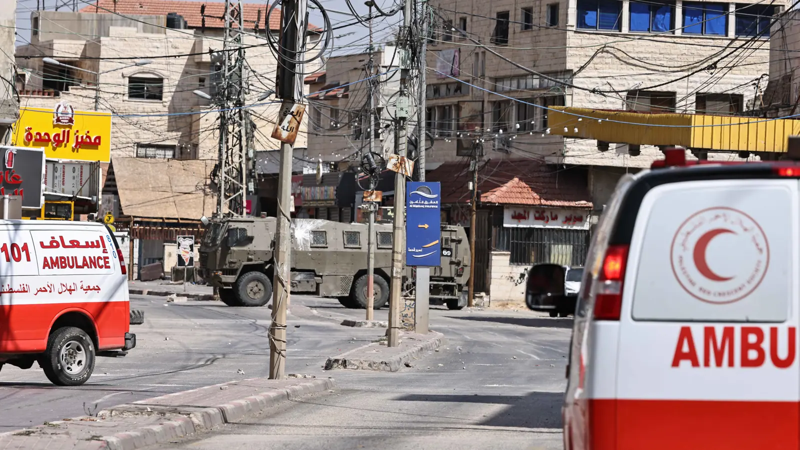 الجيش الإسرائيلي يقتحم وسط نابلس في الضفة الغربية