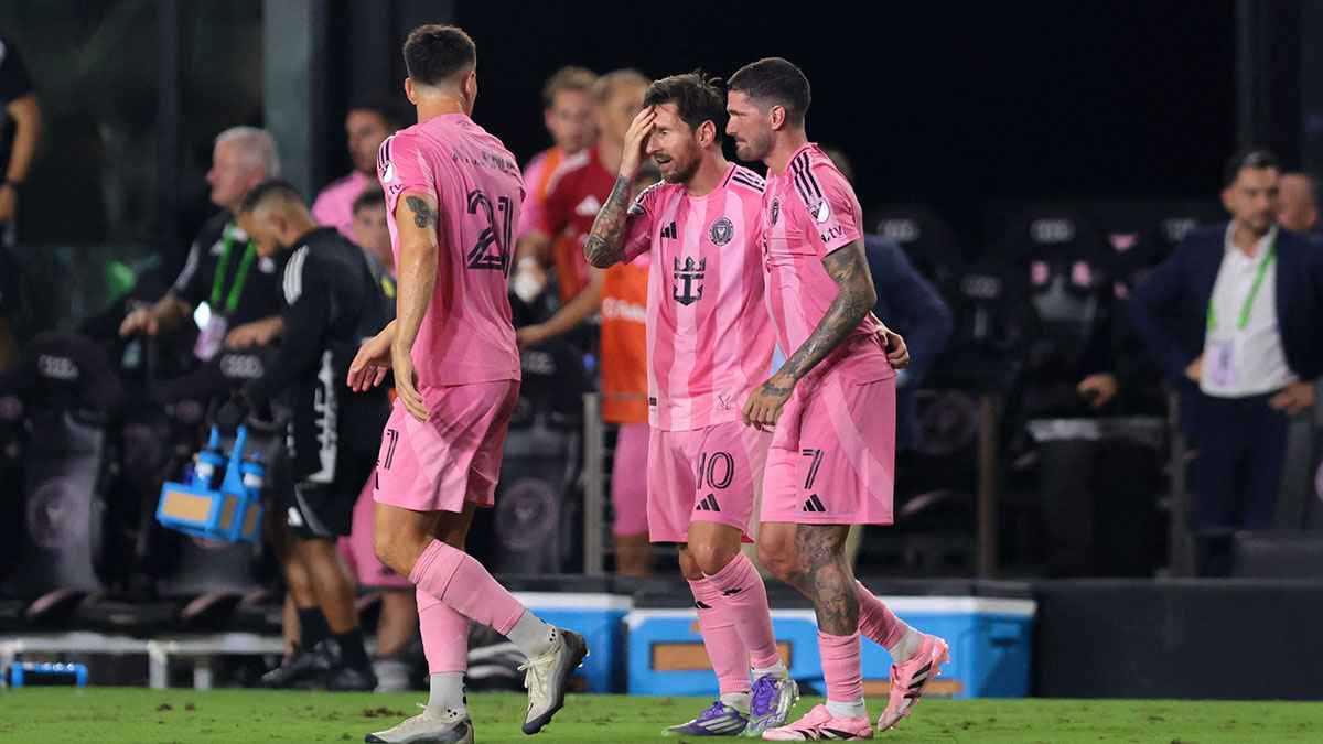 احتفال رائع لميسي مع أبنائه بعد التأهل لنهائي كأس الدوريات (فيديو)