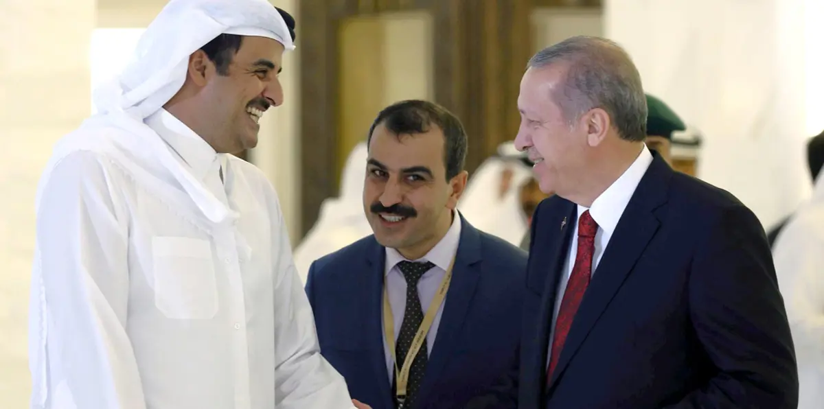 هل بدأ ترامب ردوده على انحياز تميم لأردوغان؟