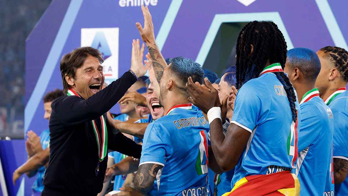 كونتي يحقق إنجازا فرديا تاريخيا في الدوري الإيطالي