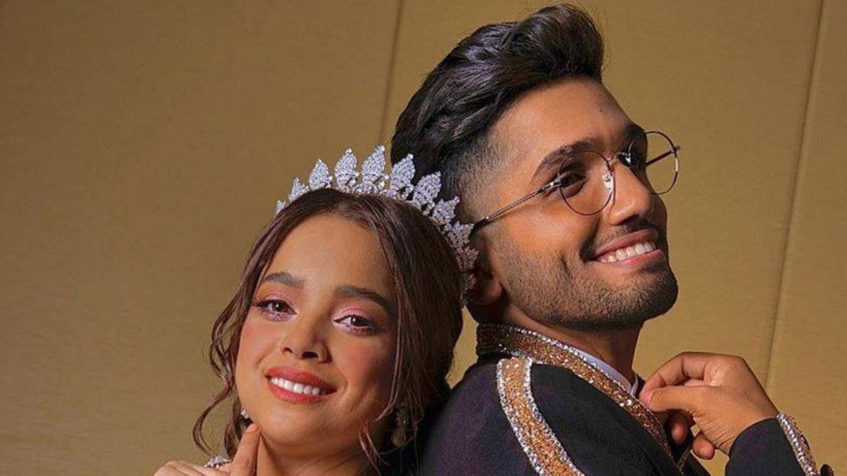 أحمد خميس يدافع عن زوجته مشاعل الشحي بعد انتشار مقطع مخل منسوب لها