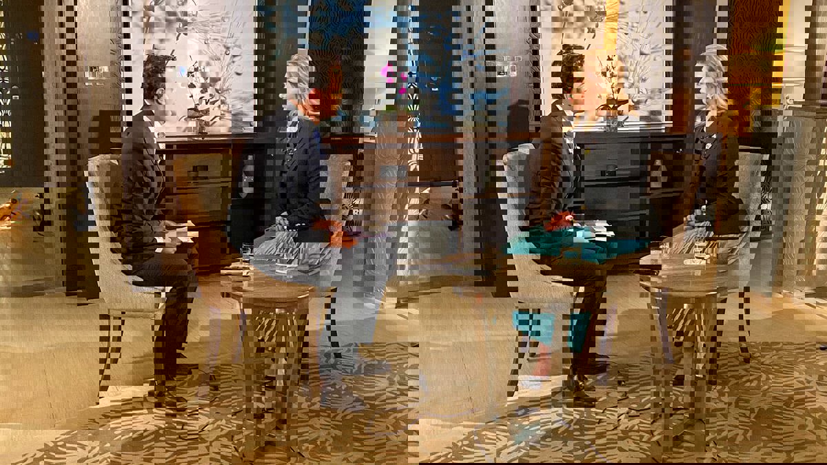 رغد صدام حسين تظهر في مقابلة تلفزيونية "مجهولة الدوافع‎"