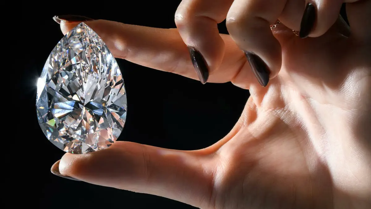 بيع أكبر ماسة بيضاء عرفتها المزادات مقابل 18,8 مليون دولار