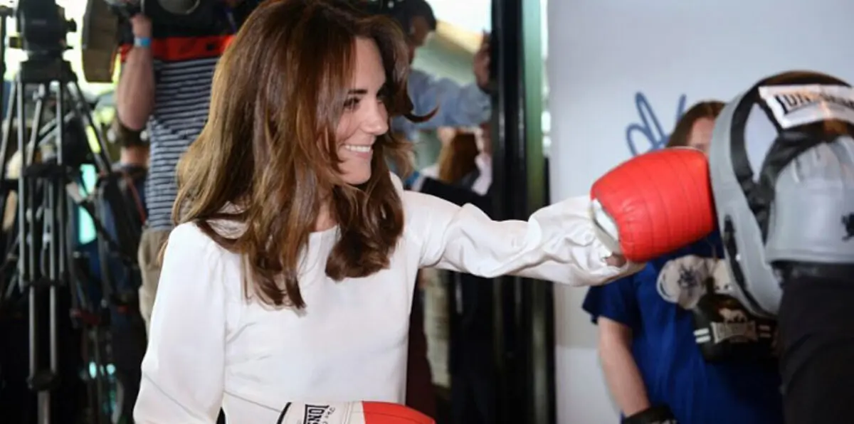 بالصور.. كيت ميدلتون تمارس “البوكسينغ” دعمًا للصّحة العقليّة