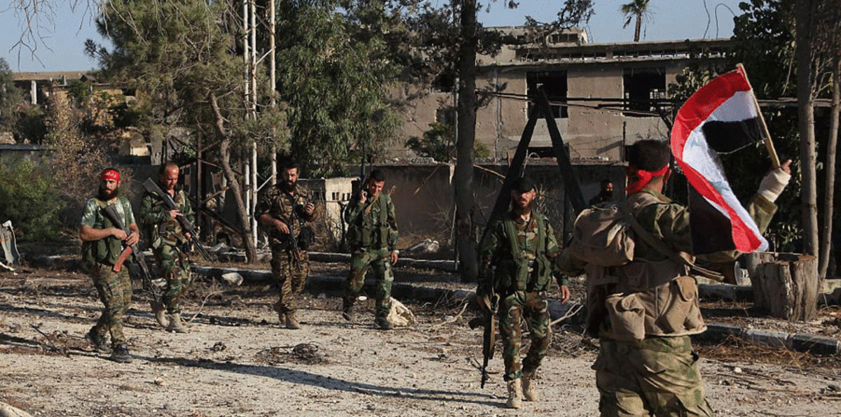 قوات النظام السوري تسيطر على آخر جيب لداعش جنوبي البلاد