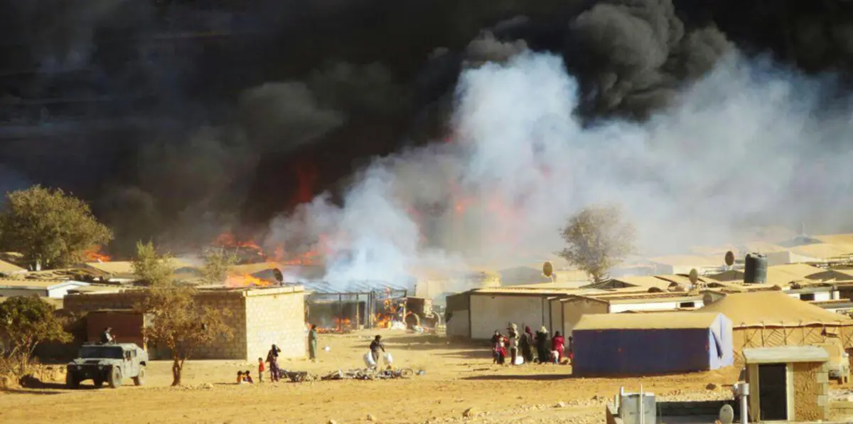 مقتل نازحين سوريين بقصف لحزب الله على مخيم بأطراف "عرسال" اللبنانية