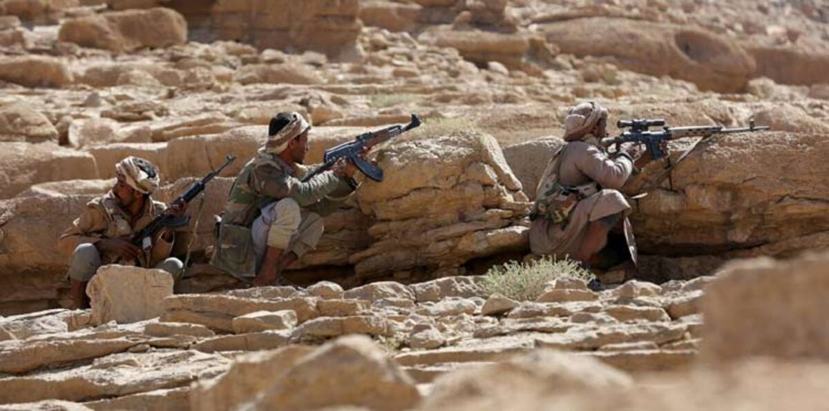 قوات هادي تواصل التقدم وتسيطر على مواقع استراتيجية شمال صنعاء