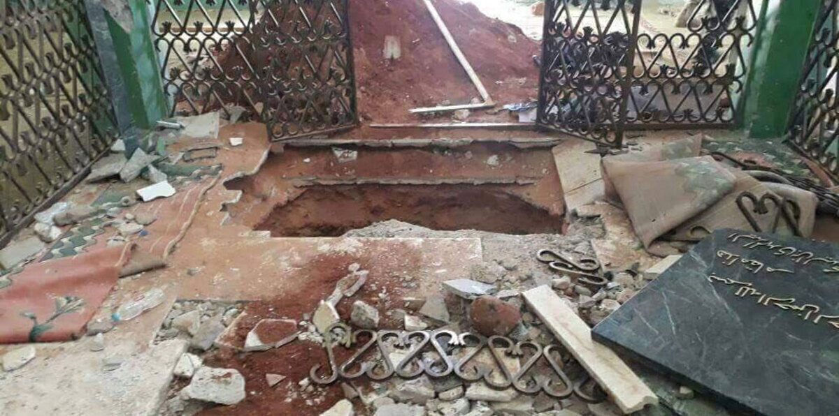 قوات حفتر تنفي صلتها بحادثة نبش قبر السنوسي