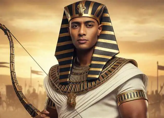 محمد رمضان بالزي الفرعوني