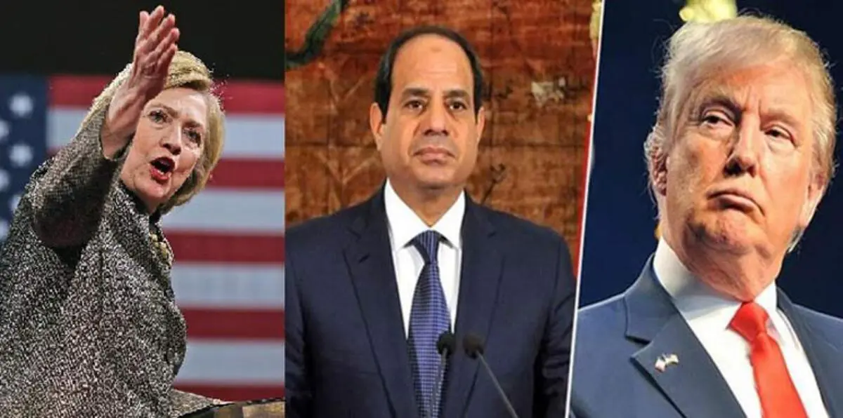 الرئيس المصري يلتقي كلينتون وترامب في الأمم المتحدة