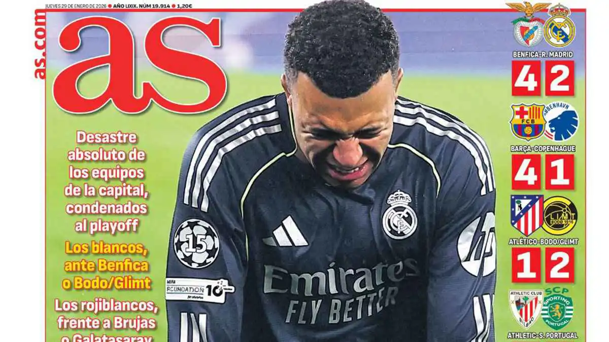 عناوين الصحف الرياضية: درس مورينيو وكارثة حقيقية لريال مدريد وتألق صلاح وفيرتز