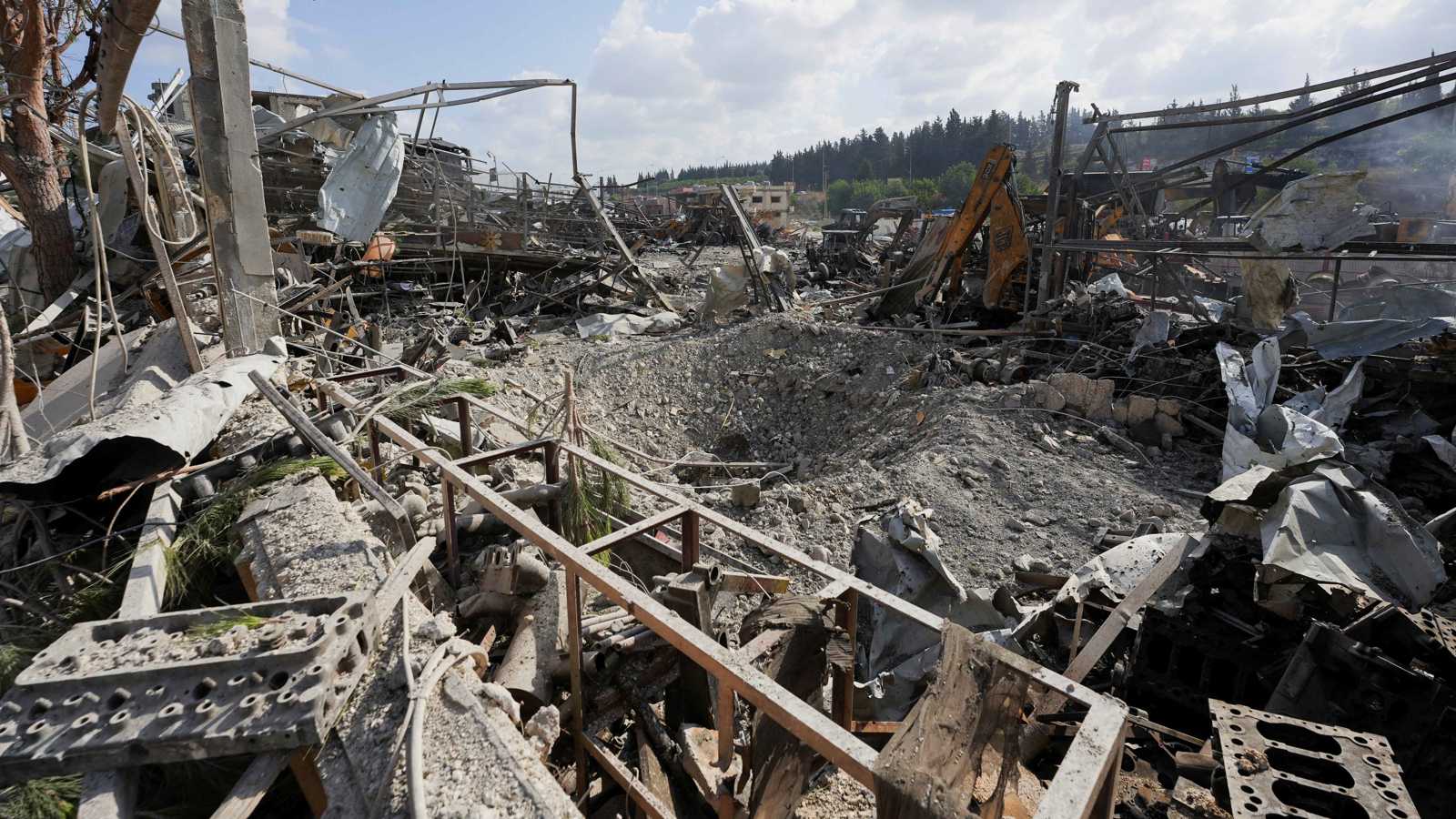 إصابتان بغارة إسرائيلية على بلدة عيترون جنوبي لبنان (فيديو)