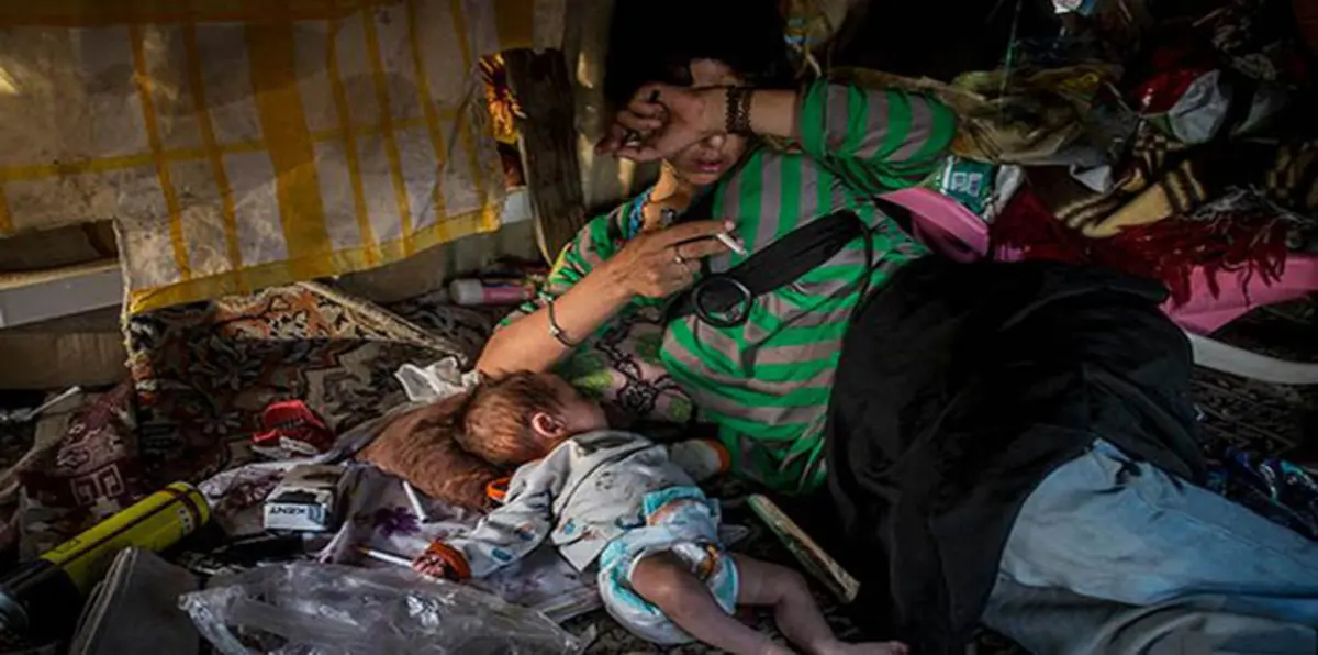 إيران تجمع النساء المشردات في طهران