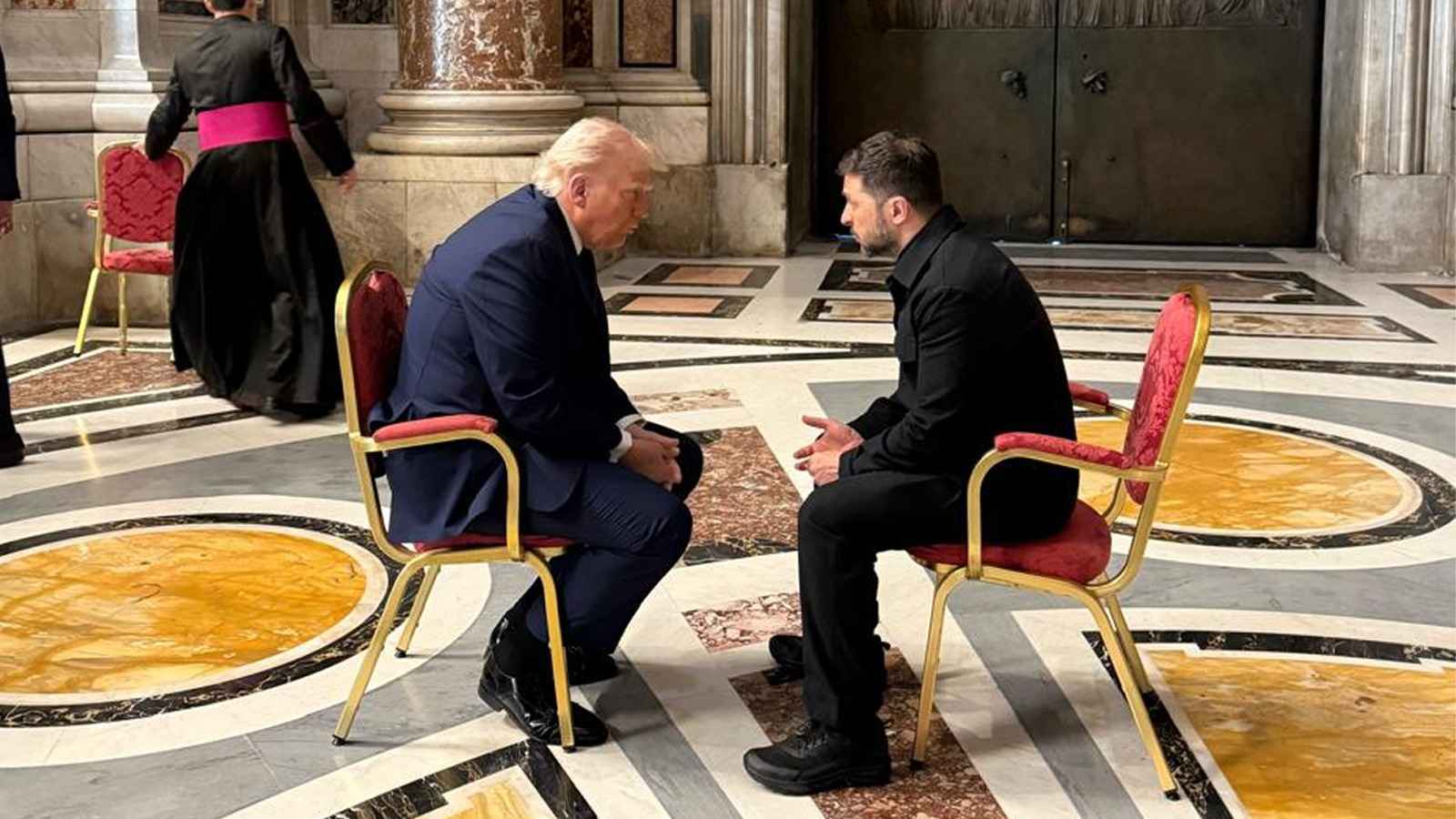 زيلينسكي: لقائي مع ترامب جيد وقد يصبح تاريخياً