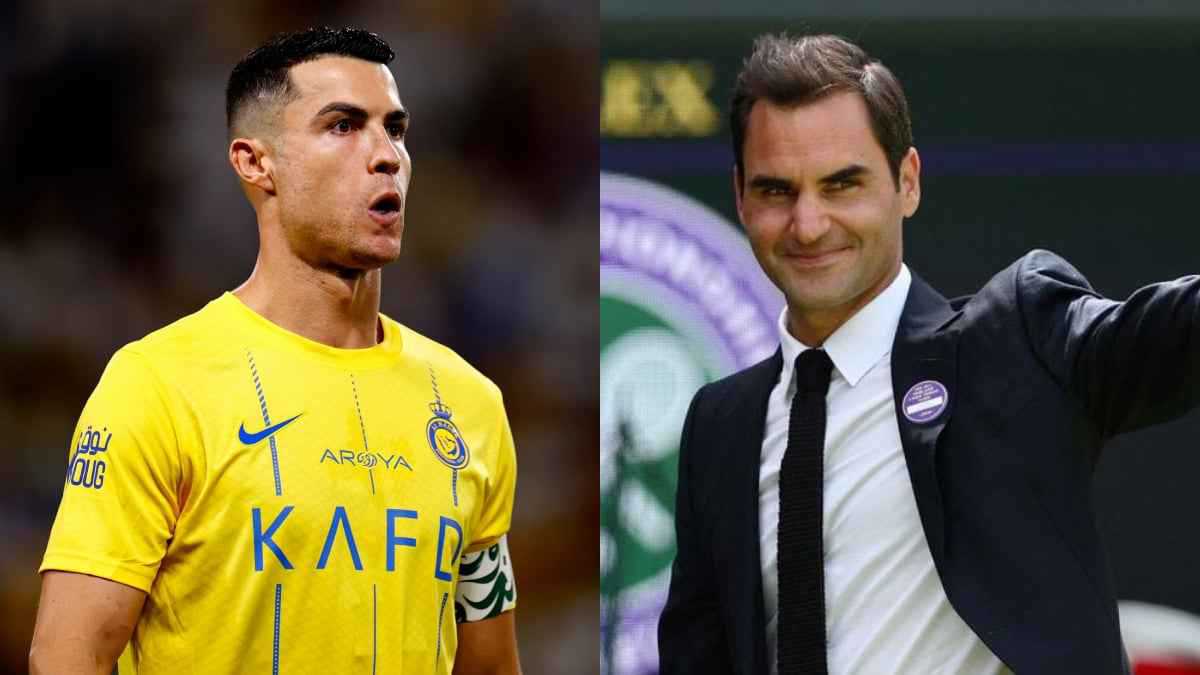 فيدرر يزامل كريستيانو رونالدو في قائمة "المليارديرات"