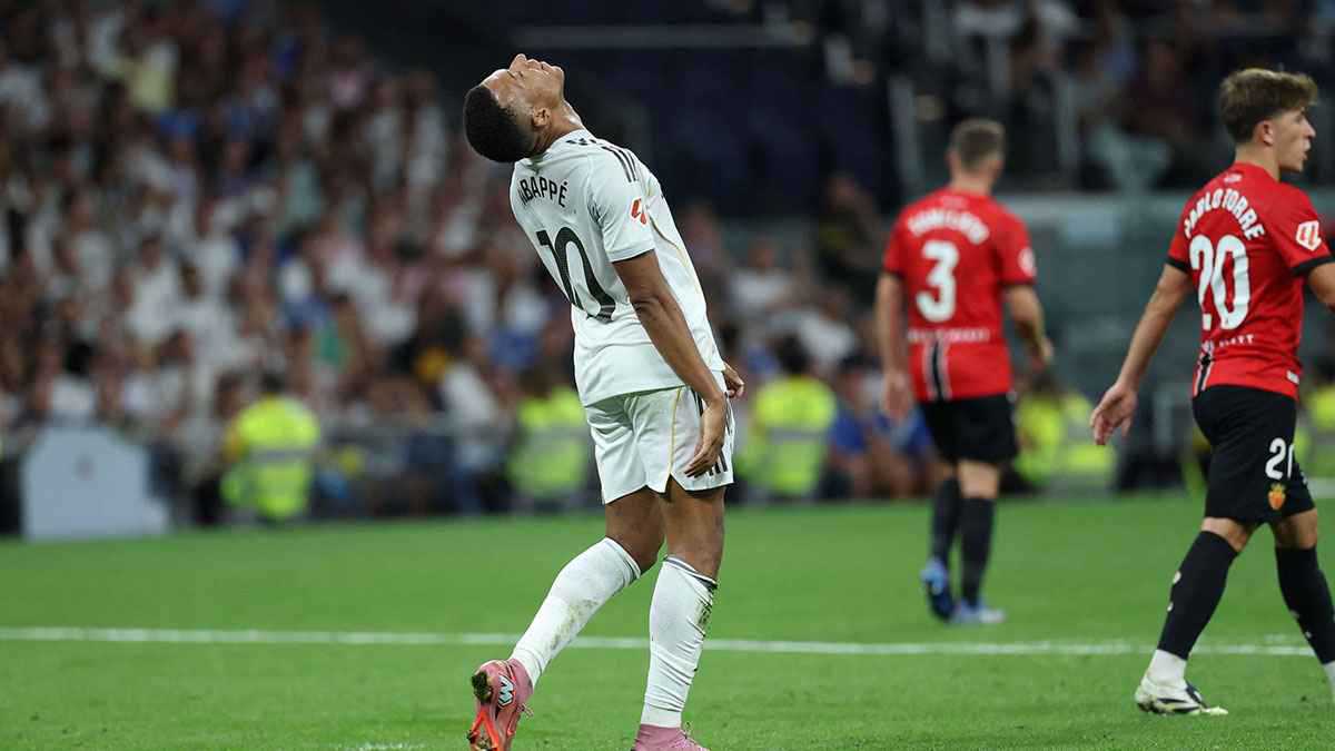 رد فعل ناري من مبابي بعد إلغاء هدفه أمام مايوركا (صورة)