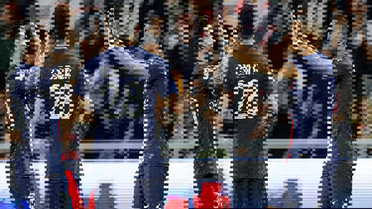 ترتيب الدوري الفرنسي: مبابي يسجل هدفين ليقود باريس سان جيرمان للفوز على أجاكسيو